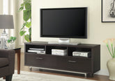Coaster Casey 2-drawer Rectangular TV Console Cappuccino Model 701973